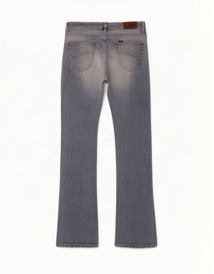 Lee Damen Cameron Bootcut Jeans W28 L33 Blaue Baumwolle