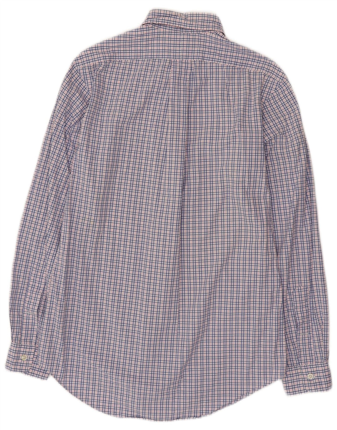 POLO RALPH LAUREN Herren-Hemd mit individueller Passform, klein, blau kariert, Baumwolle