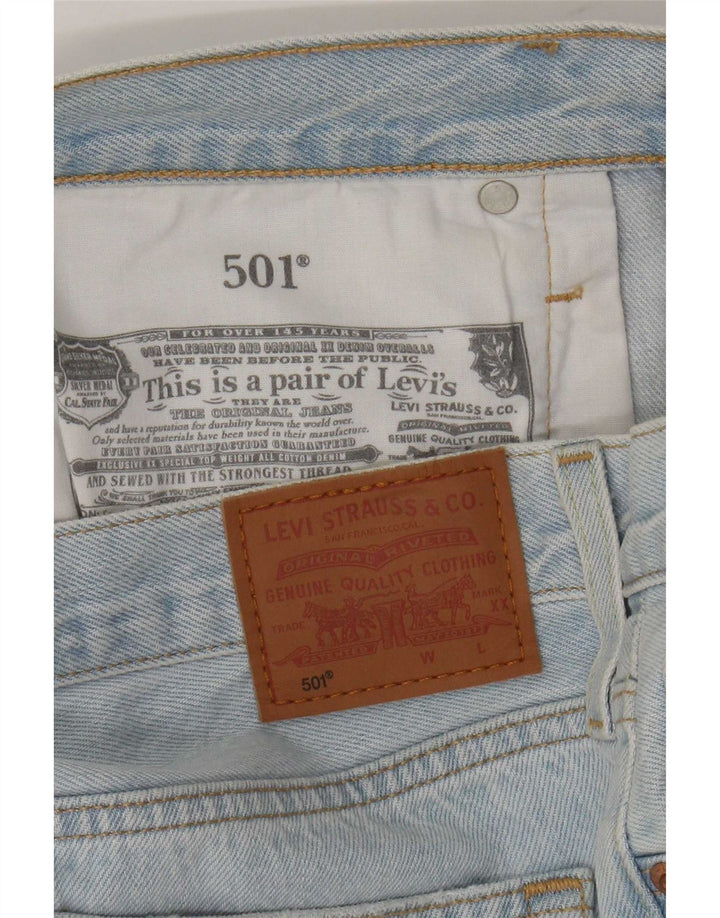 Levi's Damen 501 Denim Shorts Medium W30 Blau