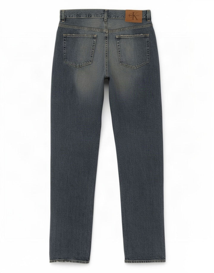 Calvin Klein Herren Straight Jeans W32 L33 Blau