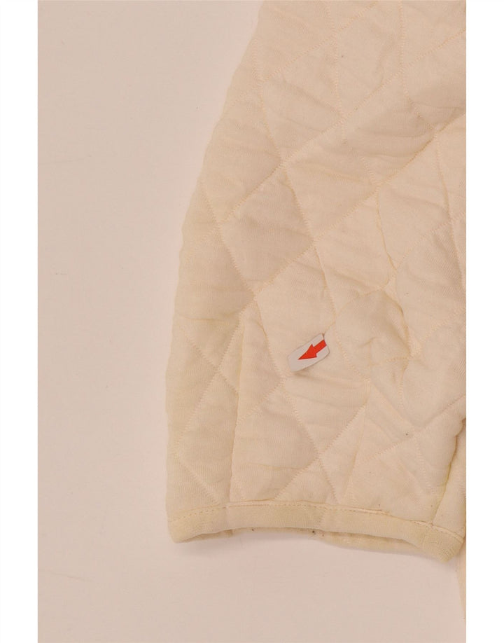Marks & Spencer Damen Übergroße Steppjacke UK 12 Medium Off White