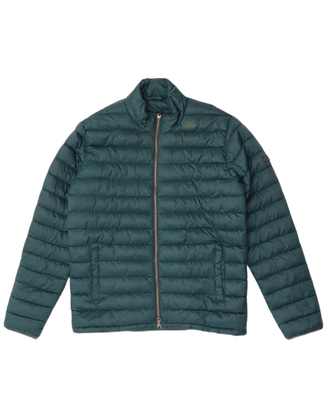 Barbour Herren Wattierte Jacke UK 38 Mittelgrünes Polyamid