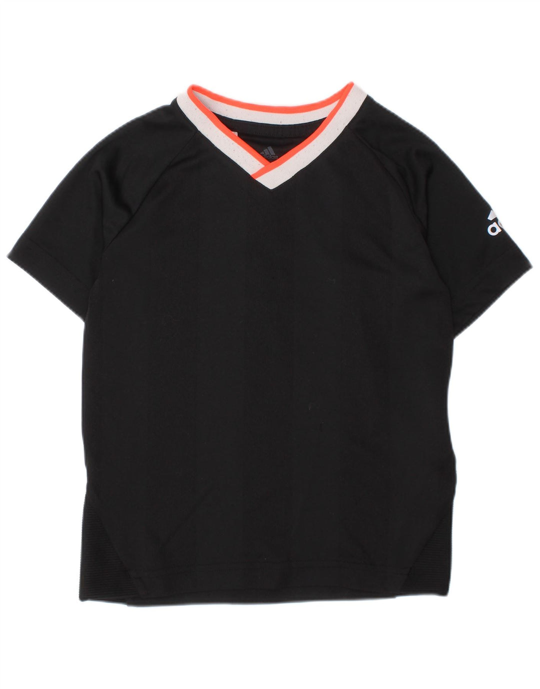 ADIDAS Climalite T-Shirt für Jungen, 4–5 Jahre, Größe S, Schwarz, Polyester