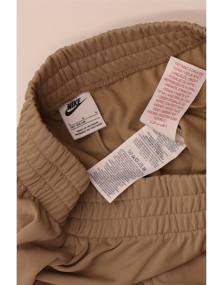 Nike Jungen-Trainingshose, Jogginghose, 12–13 Jahre, groß, beige, Polyester