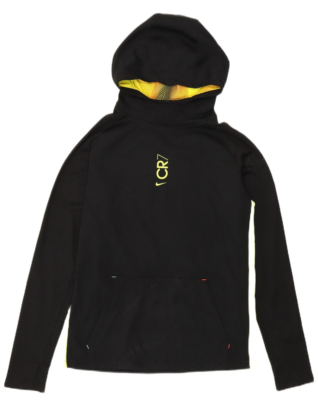 Nike Jungen Cristiano Ronaldo Kapuzenpullover, 12–13 Jahre, Größe L, Schwarz, Sport