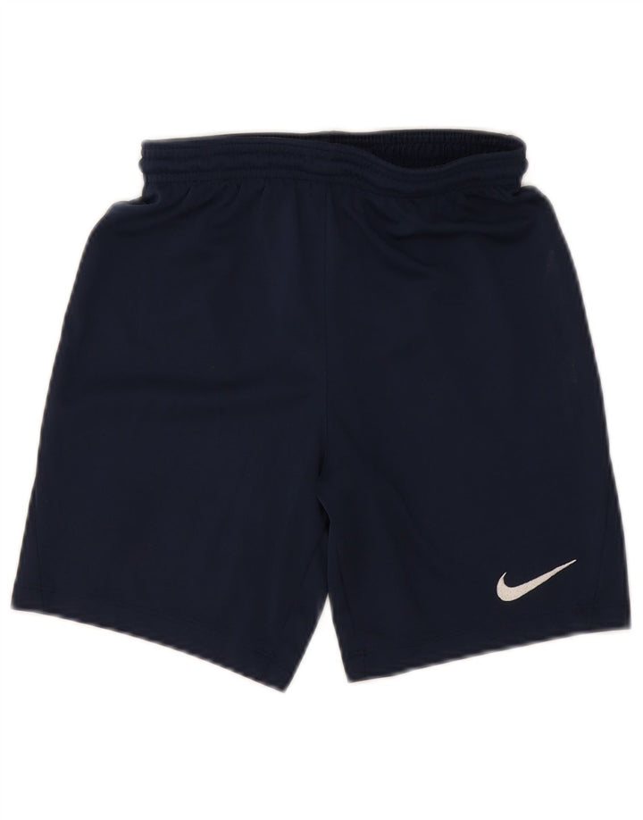 Nike Dri Fit Sport-Shorts für Jungen, 10–11 Jahre, mittelgroß, marineblau, Polyester