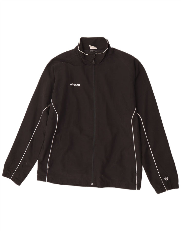 Jako Herren-Trainingsanzug-Oberteil, Jacke, Mittel, Schwarz, Polyester, Sport
