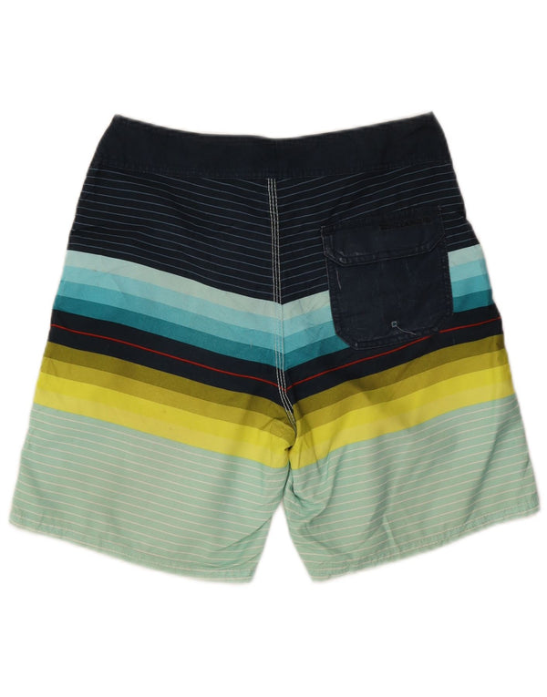 Billabong Badeshorts für Jungen, 15–16 Jahre, mehrfarbig, gestreift, Polyester