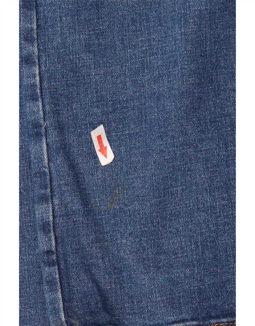 WRANGLER Herren Straight Jeans W34 L30 Blaue Baumwolle