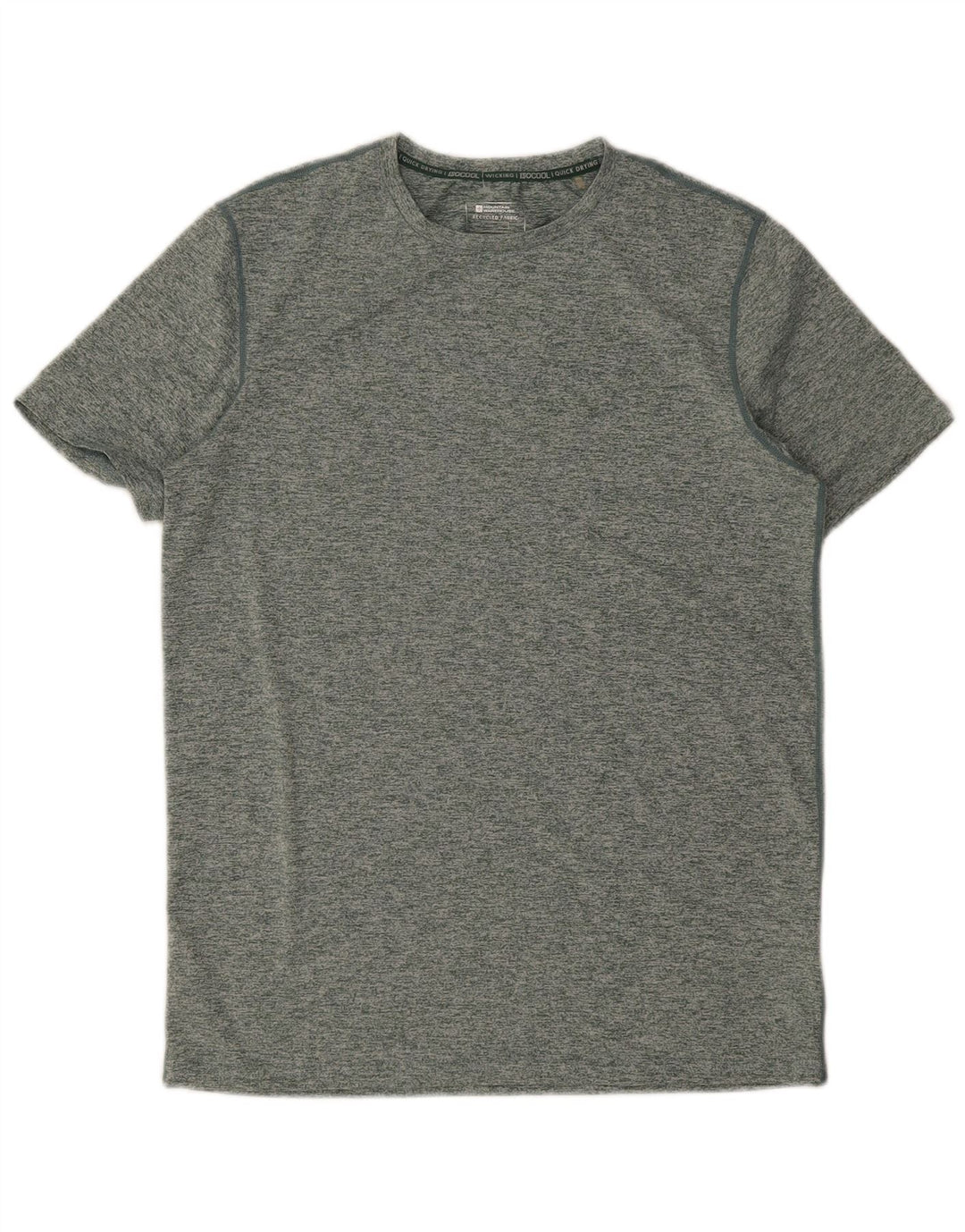 MOUNTAIN WAREHOUSE Herren-T-Shirt-Oberteil, klein, grün geflecktes Polyester