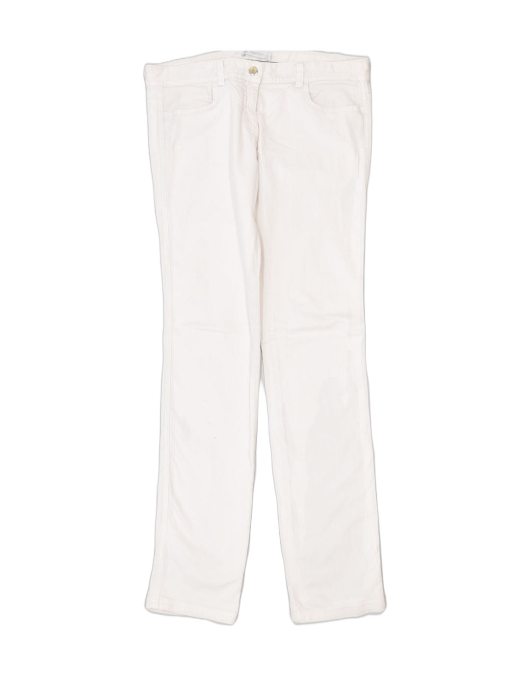 NORTH SAILS Womens Slim Casual Trousers IT 46 Large W34 L34 White Classic | Vintage | Thrift | Second-Hand | Used Clothing | Messina Hembry 