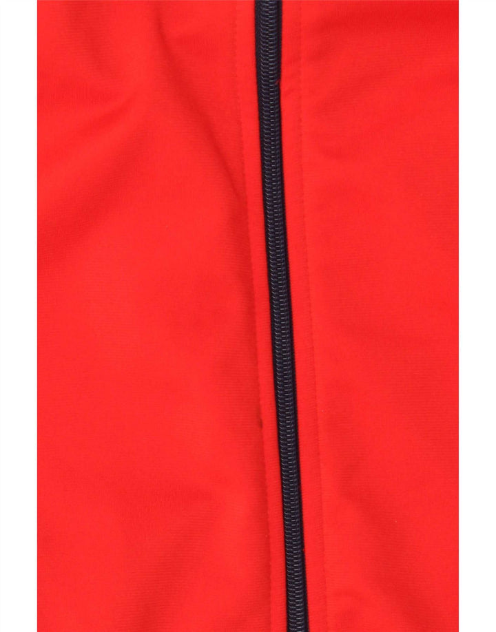 Puma Herren-Trainingsanzug-Top-Jacke, kleines rotes Polyester