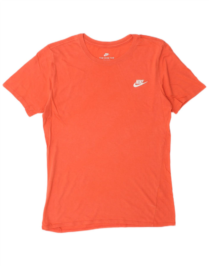 Nike Herren Athletic Cut T-Shirt Top Small Orange
