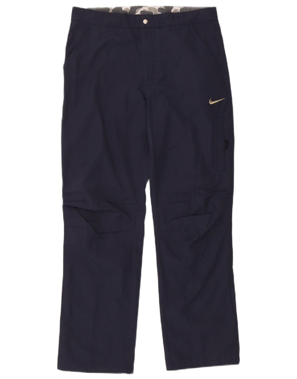 Nike Herren Straight Chino Hose Medium W30 L29 Marineblau Polyester
