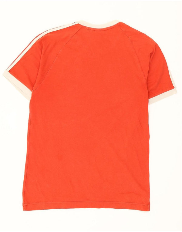 Adidas Herren T-Shirt Top Small Rot