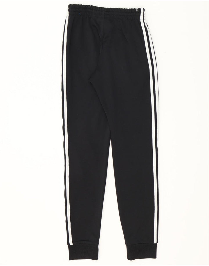 ADIDAS Mens Tracksuit Trousers Joggers XS  Black Polyester Vintage Adidas and Second-Hand Adidas from Messina Hembry 