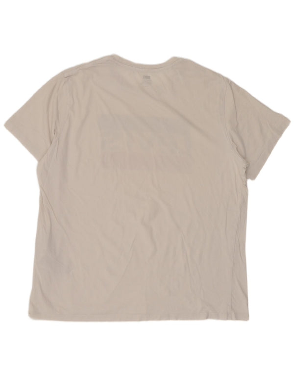 Levi's Herren-T-Shirt mit Grafik, XL, weiße Baumwolle