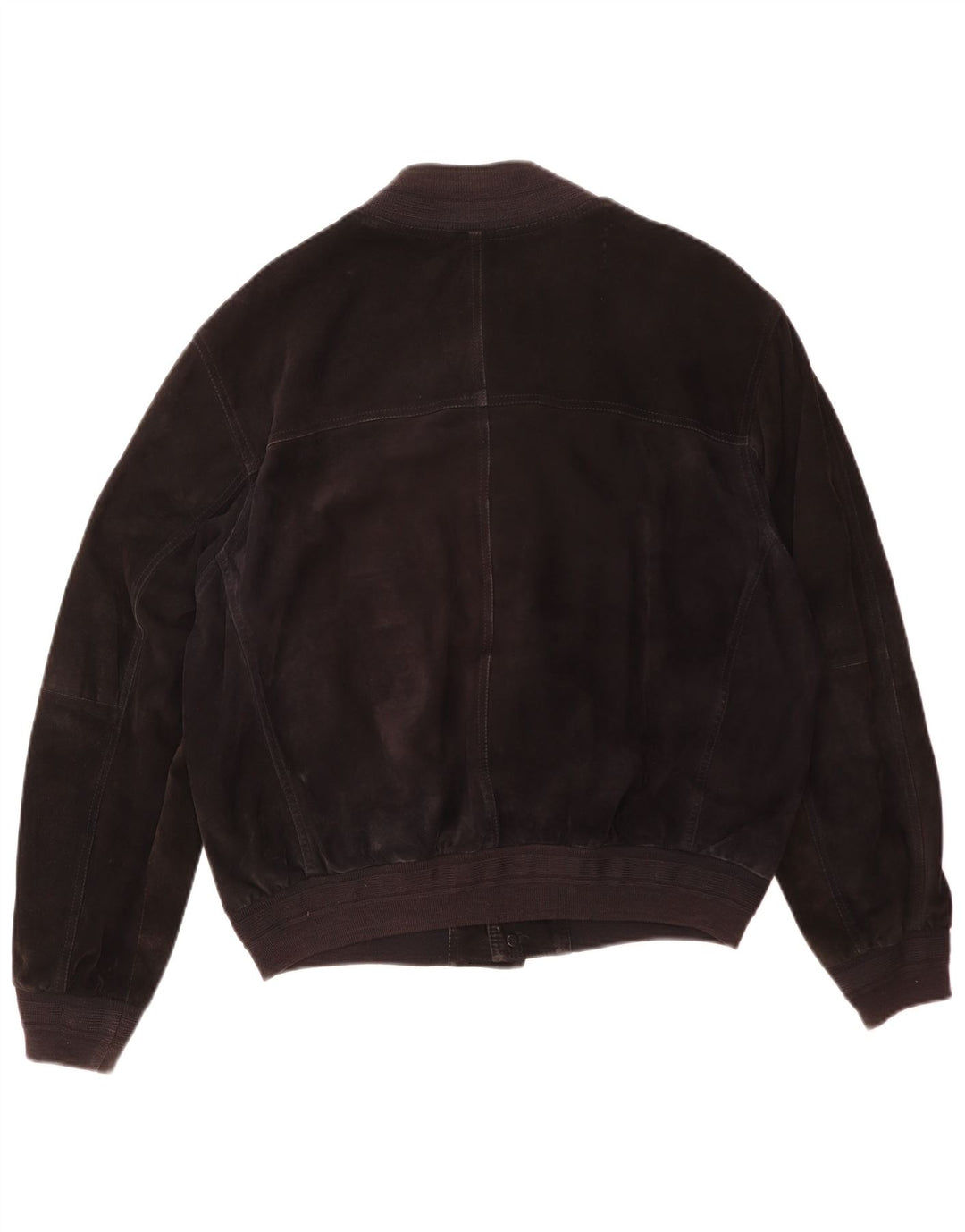 Vintage Herren Wildleder Bomberjacke IT 50 Large Schwarz
