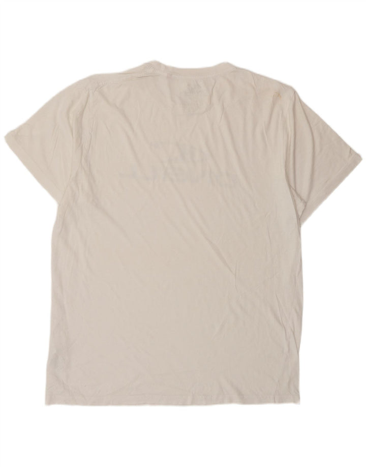 O'Neill Herren-T-Shirt mit normaler Passform, Grafik, XL, weiße Baumwolle