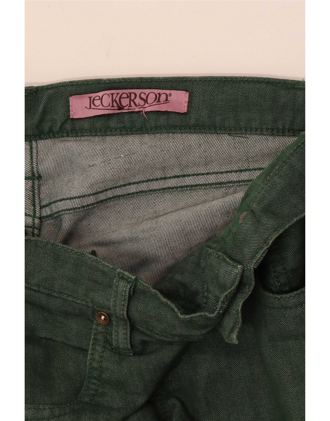 Jeckerson Damen Slim Jeans W28 L34 Grün