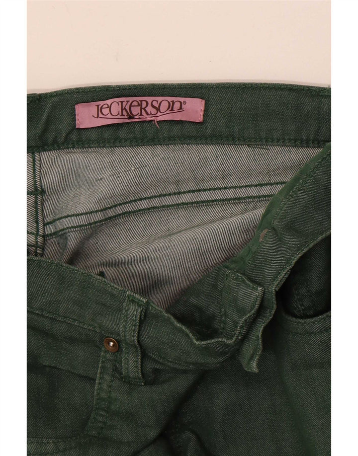 Jeckerson Damen Slim Jeans W28 L34 Grün