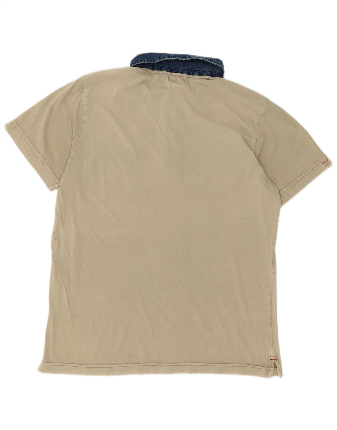 Marlboro Classics Herren-Poloshirt mit Grafik, groß, grün, Farbblock