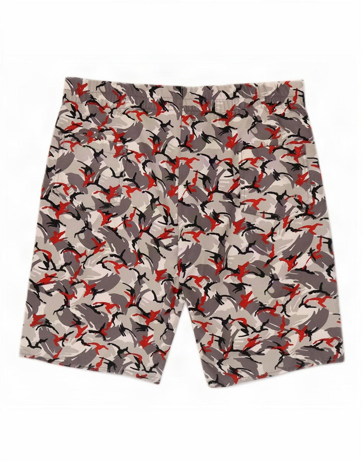 Coast Herren-Badeshorts mit Grafik, XL, mehrfarbiges Camouflage-Polyester