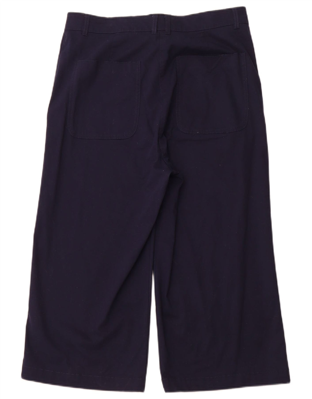 JOULES Capri-Hose für Damen mit hoher Taille, UK 14, Größe L W32 L21, Marineblau