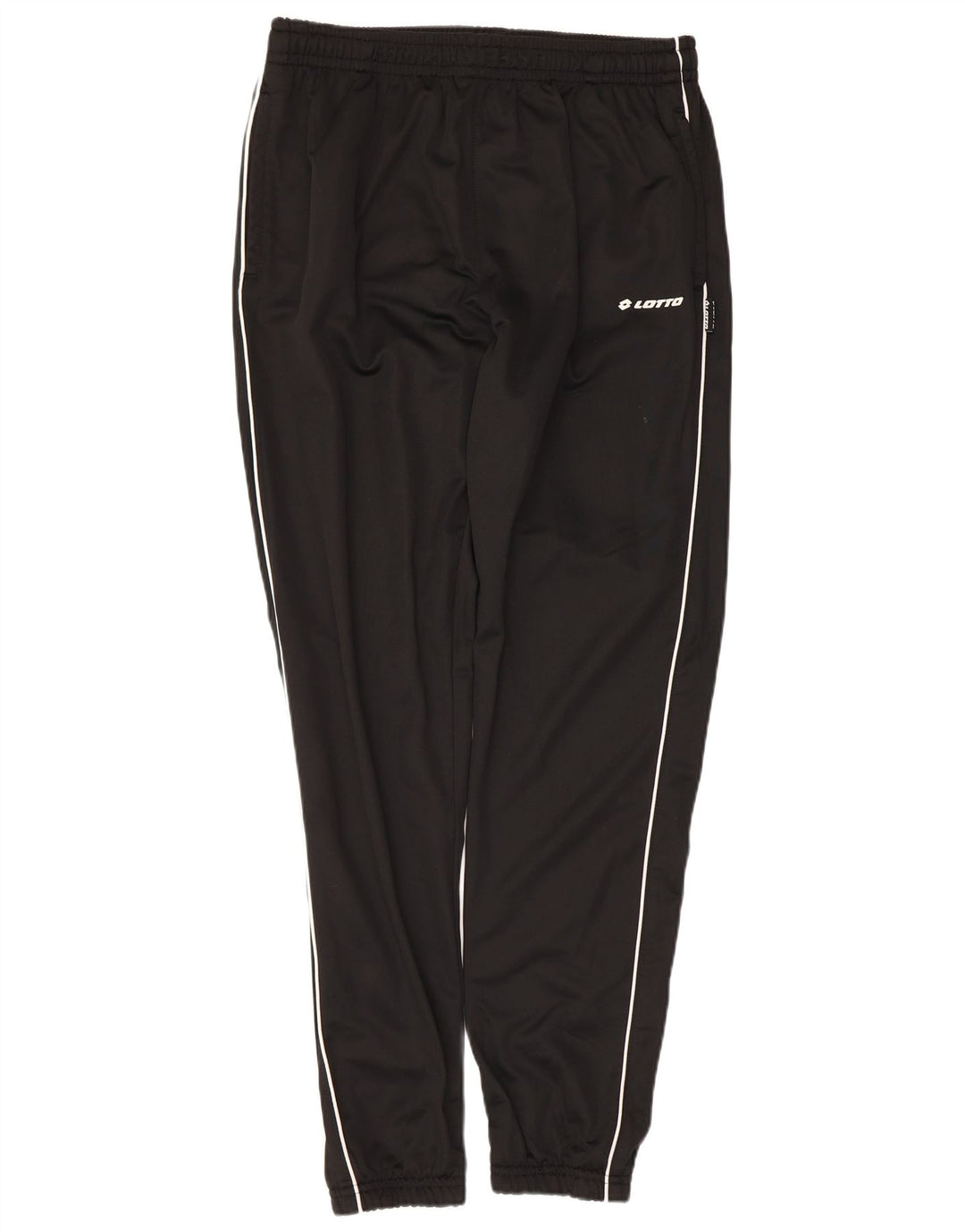 Lotto Herren-Trainingshose, Jogginghose, Größe L, Schwarz, Polyester