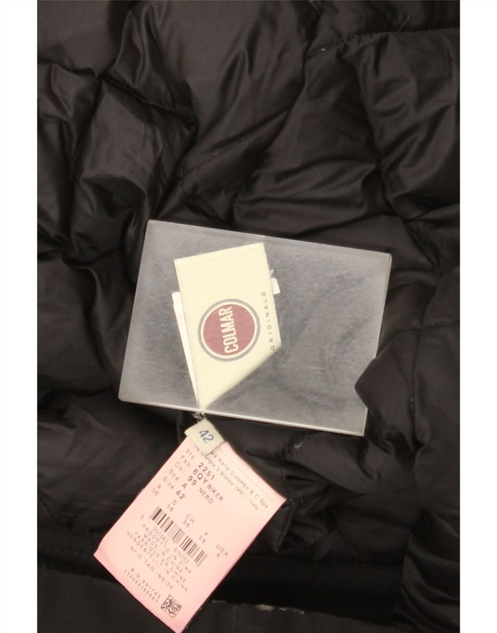 Colmar Damen Wattierte Jacke IT 42 Small Schwarz Polyamid