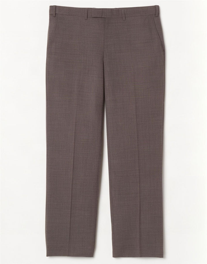 Marks & Spencer Herren-Anzughose in normaler Passform, W32, L31, graue Wolle