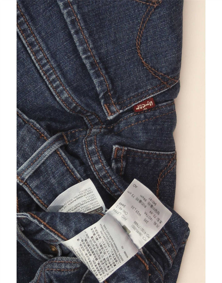 Levi's Damen Slim Jeans W29 L30 Blaue Baumwolle