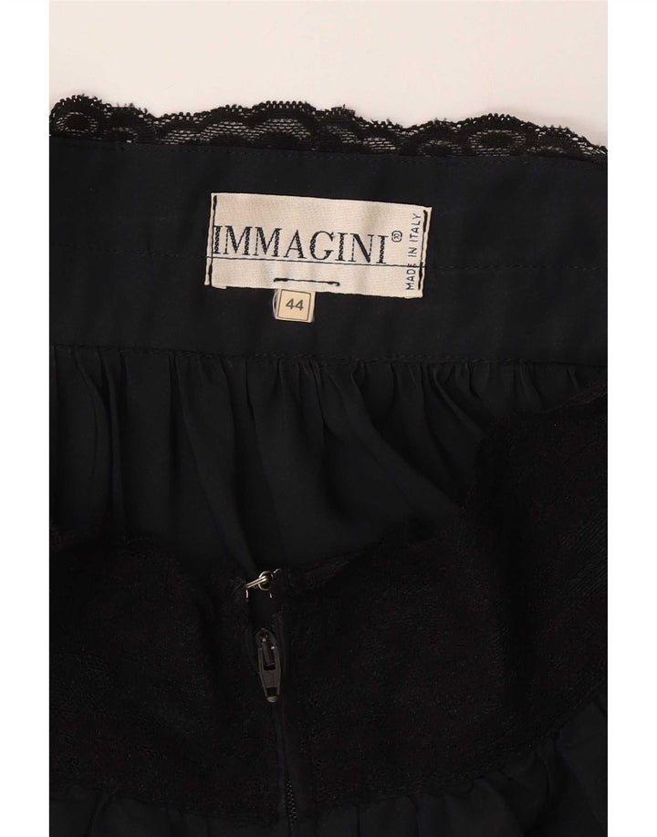 Immagini Damen ausgestellter Rock IT 44 Medium W34 Schwarz