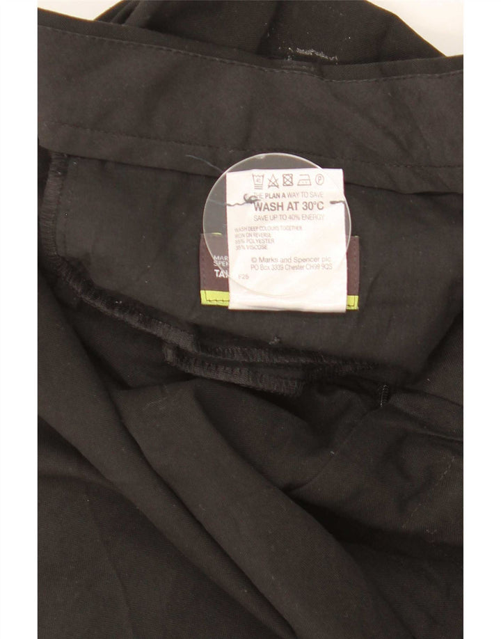 Marks & Spencer Maßgeschneiderte, gerade Anzughose für Herren, W40, L31, Schwarz