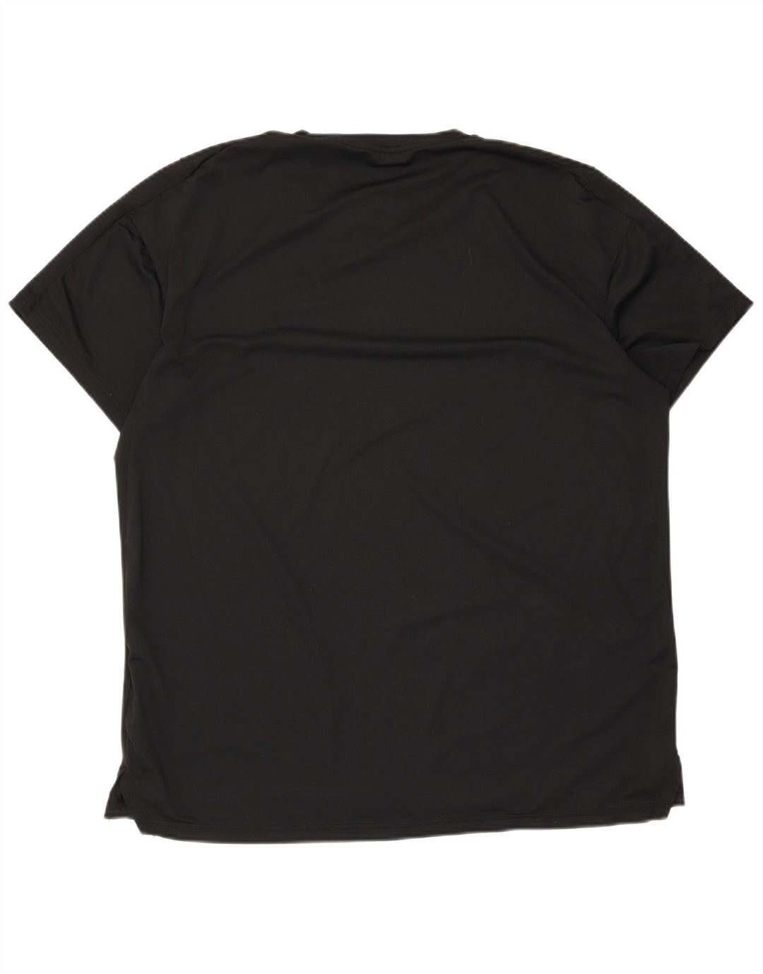 Nike Herren Dri Fit T-Shirt Top Large Schwarz Polyester