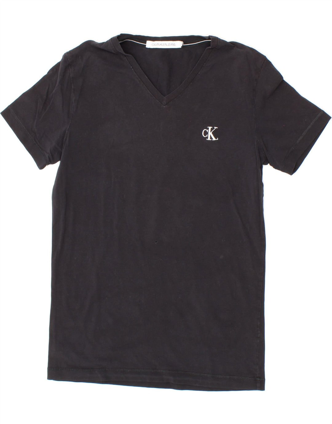 CALVIN KLEIN JEANS Mens T-Shirt Top Small Black Vintage Calvin Klein Jeans and Second-Hand Calvin Klein Jeans from Messina Hembry 