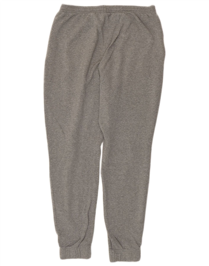 NIKE Mens Tracksuit Trousers Joggers Large  Grey Cotton