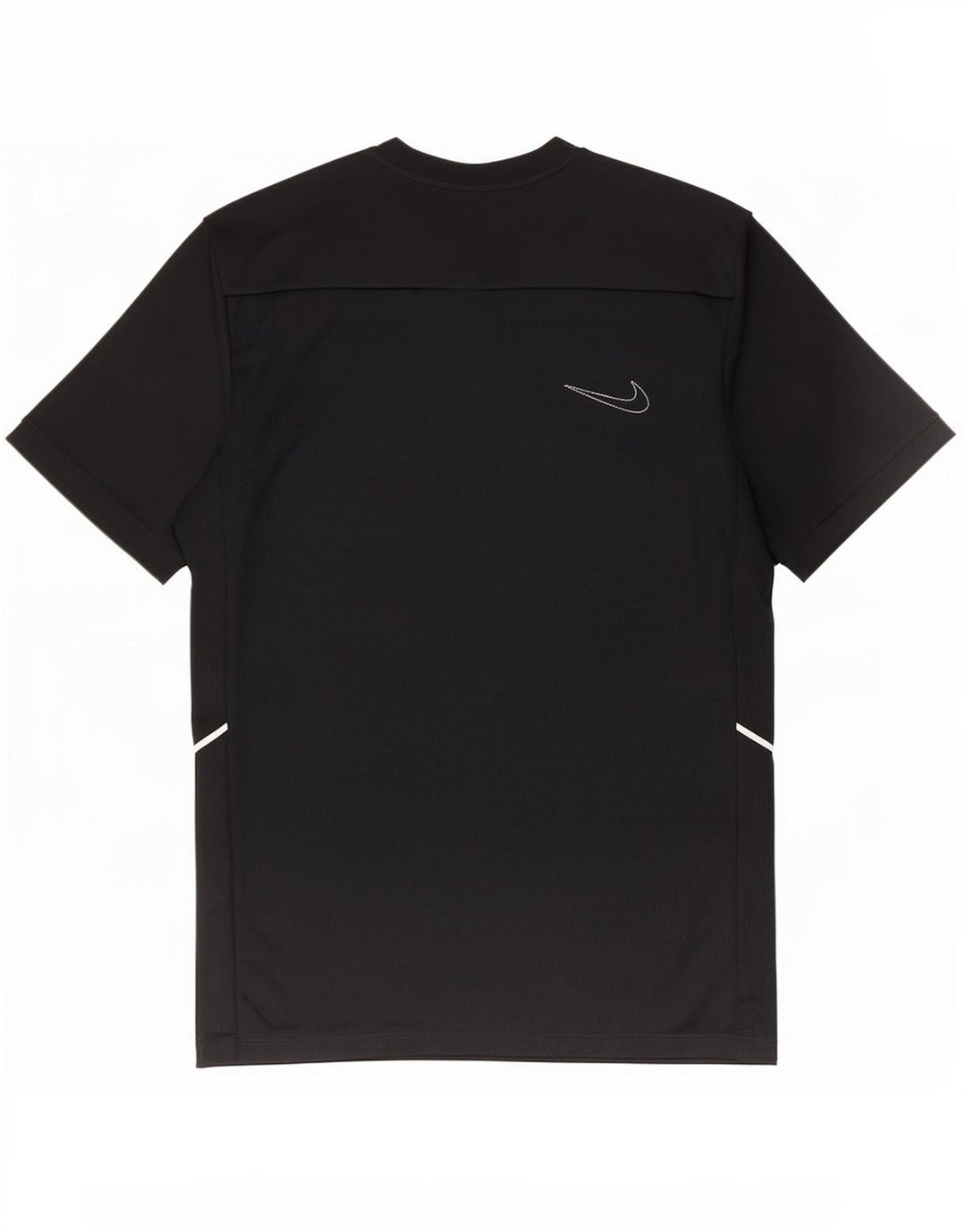 Nike Herren Dri Fit Slim T-Shirt Top Mittelschwarzes Polyester
