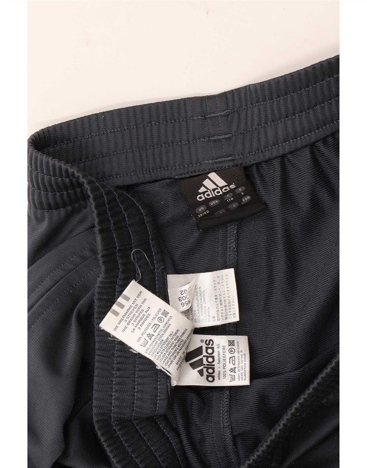 Adidas Herren-Trainingshose UK 38/40 Mittelgraues Polyester