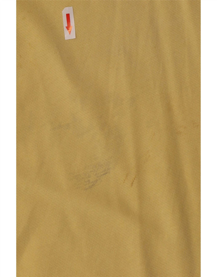 Lacoste Herren Poloshirt Größe 7 2XL Gelbe Baumwolle