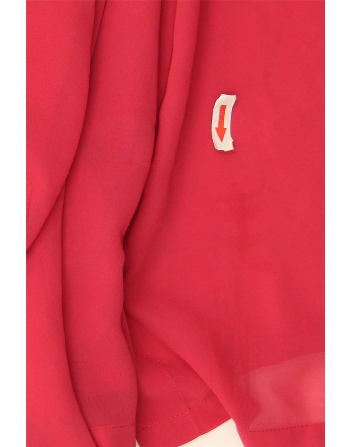 Frankenwalder Damen 3/4-Ärmel 2-teiliges Set EU 44 XL W34 L27 Rotes Polyester
