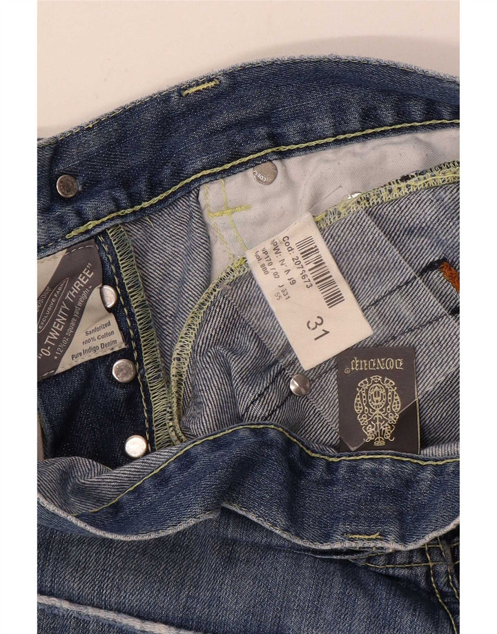 Dondup Herren Slim Jeans W31 L33 Blaue Baumwolle