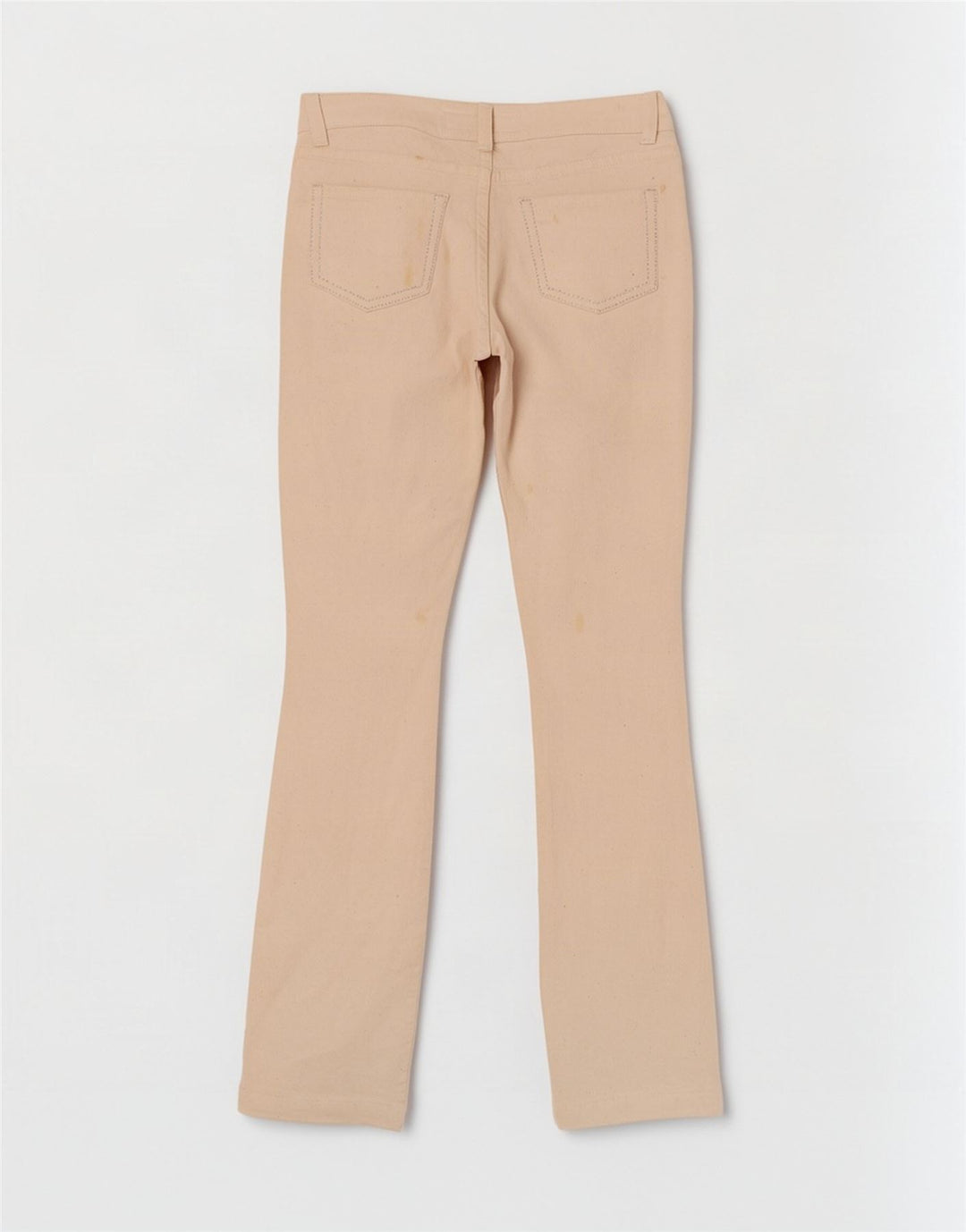 Richmond Damen Straight Jeans W29 L33 Weiße Baumwolle