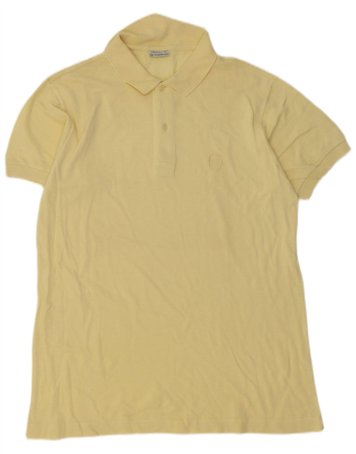 SERGIO TACCHINI Herren-Poloshirt aus mittelgelber Baumwolle