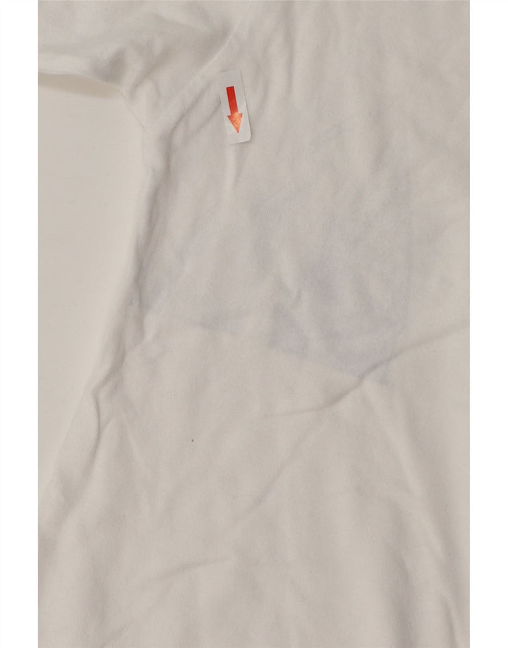 Kappa Herren-T-Shirt mit Grafik, mittelweiße Baumwolle