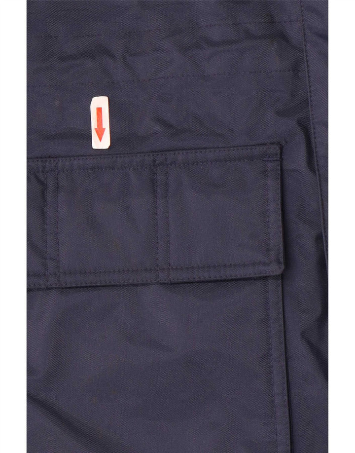 Helly Hansen Herren-Mantel mit Kapuze, übergroß, gepolstert, Größe 36, Marineblau