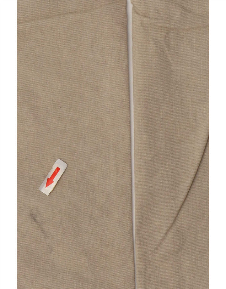 Gas Damen Slim Jeans W28 L32 Beige Baumwolle