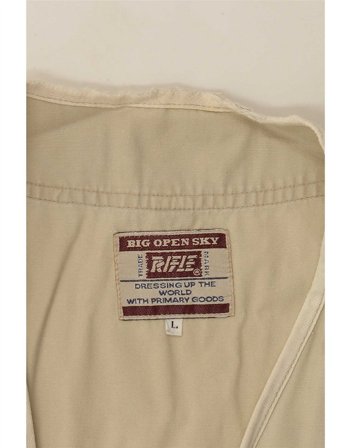 Rifle Herren Utility Gilet UK 40 Large Beige