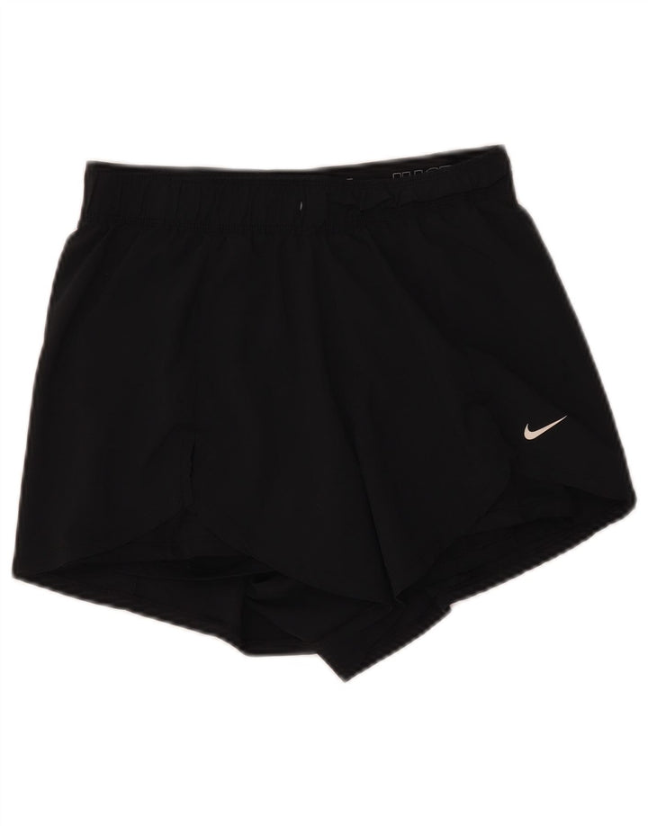Nike Damen Sportshorts UK 8 Small Schwarz