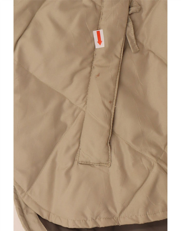 Kappa Herren Wattierte Jacke UK 42 XL Beige